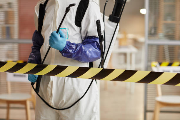 Professional Odor Removal technician working in Heath, OH